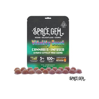 Space Gem — Mini Gems - Vitality Boost - Sour Lemon Lime