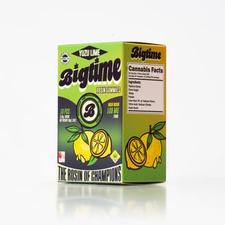 Yuzu Lime [10pk] (100mg) by BIGTIME