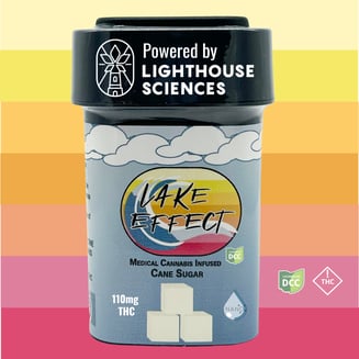 Cane Sugar | THC Nano-Infused Edible | 110mg by Lake Effect