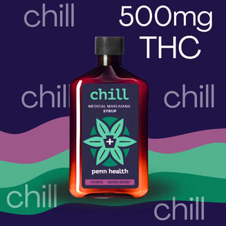 Chill - Mixed Berry [250ml] [500mg] by Penn Health
