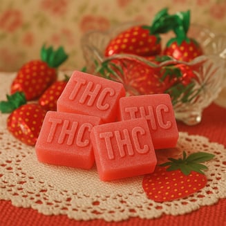 AGL 20 Pack Strawberry THC/CBD Gummies 00783 by Advanced Grow Labs (AGL)