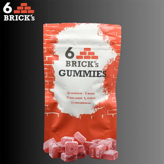 1:1 Watermelon Lemonade Unwind THC:CBD (100mg) by 6 Brick's