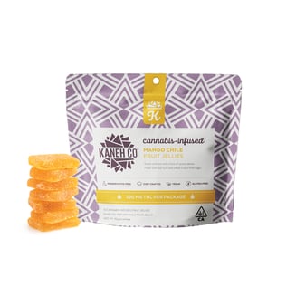 Mango Chile Fruit Jellies [10pk] (100mg THC) by Kaneh Co