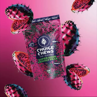 Super Sour Prickly Pear [10pk] (200mg) by Choice