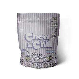 Lavender Elderberry [10pk] (50mg CBD/100mg THC/50mg CBN/50mg CBG) by Chew & Chill