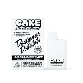 White Raspberry [900mg] by CAKE she hits different