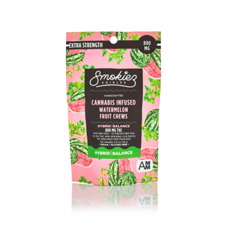 Watermelon - Hybrid [10pk] (800mg) by Smokiez