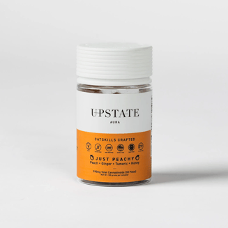 Just Peachy [30pk] (300mg CBD/300mg CBC/300mg CBG/90mg THCv) by Upstate Aura