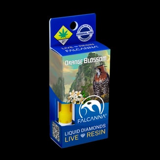 Orange Blossom Live Resin Cartridge by Falcanna
