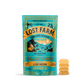 Island Punch x Orange 43 [20pk] (220mg) by Lost Farm