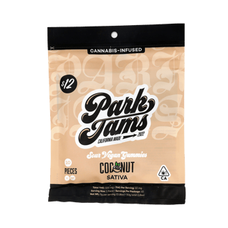 Coconut [10pk] (100mg) by Park Jams