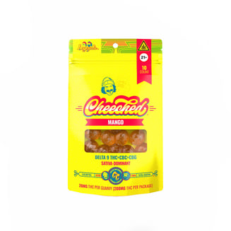 Mango [10pk] (200mg THC/50mg CBC/50mg CBG) by Cheech & Chong