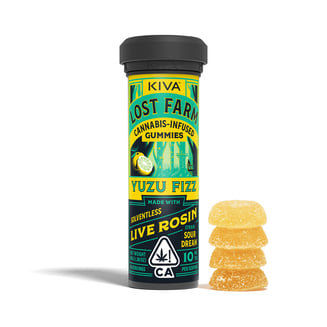 Yuzu Fizz x Sour Dream [10pk] (100mg) by Lost Farm