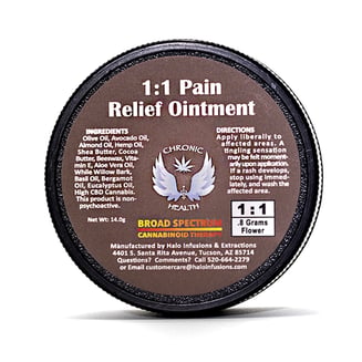 1:1 Pain Relief (45mg CBD/45mg THC) by Chronic Health