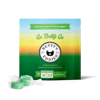 Go Betty Go - Watermelon [10pk] (100mg THC/25mg THCV) by Betty's Eddies