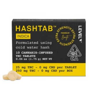 HASHTAB Indica (265mg) by LEVEL
