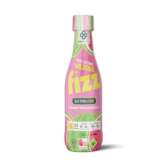 Sweet Watermelon - 2:1 Fly [12oz] (100mg THC/50mg CBG/40mg Caffeine) by Green Revolution