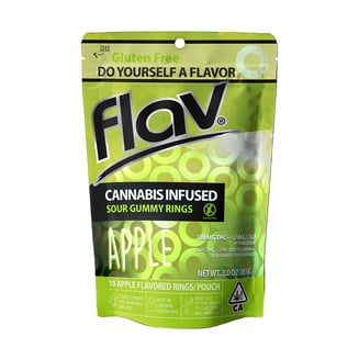 Apple Ring (10 piece 300mg bag) by Flav
