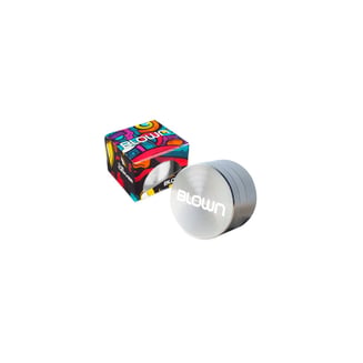 Aluminum Grinder - Silver [50mm]