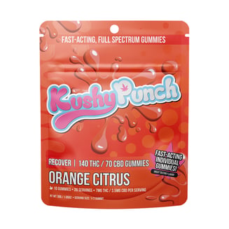 Orange Citrus - Recover (70mg CBD/140mg THC) by Kushy Punch