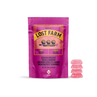 Dragonfruit x Triple Burger [10pk](100mg) by Lost Farm