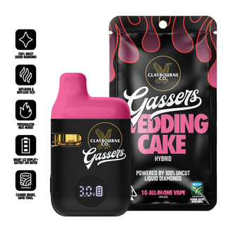 Claybourne — Wedding Cake - Gassers