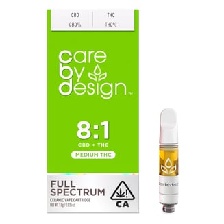 CARE BY DESIGN — 8:1 Vape Cartridge, 1 gram