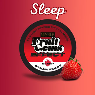 Strawberry - Sleep [20pk] (100mg) by Munchèas