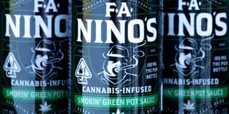 Ghost Pepper Pot Sauce [1oz] (100mg) by F.A. Nino's