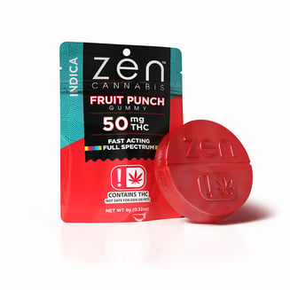 Fruit Punch - Sativa [1pk] (50mg) by Zen Cannabis