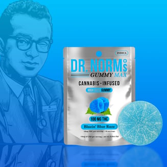 DR. NORM'S — Blazin Blue Razz