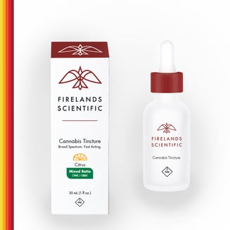 15:1 Citrus (285mg CBD/20mg THC) by Firelands Scientific