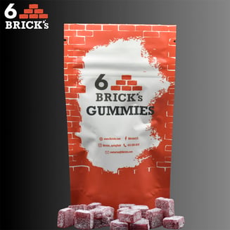 Caffeine Cherry Punch (100mg) by 6 Brick's