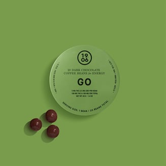 GO Beans for ENERGY [20pk] (100mg THC/100mg CBD) by (1906)