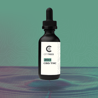 20:1 MCT Oil Tincture [30ml] (5000mg CBD/250mg THC)