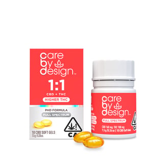 CARE BY DESIGN — 1:1 Soft Gels, 10 pack