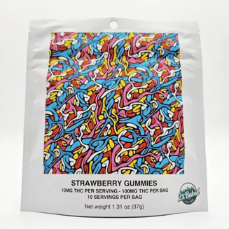 Strawberry [10pk] (100mg) by 2X Baked