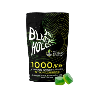 The Black Hole - Yellow [10pk] (1000mg) by Kosmik Brands