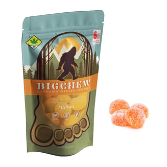 Mango Hash Rosin [10pk] (100mg THC) by Big Chew