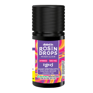 100mg - Funky Spritzscotti - Rosin Drops by Dialed In Gummies