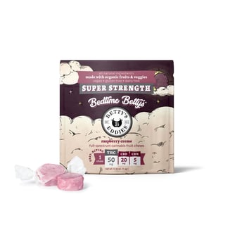 Bedtime Betty's - Raspberry Creme [1pk] (50mg THC/20mg CBD/5 mg CBN) by Betty's Eddies