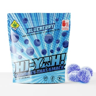 Blueberry Rosin Gummies (100mg THC) by HI-YAH