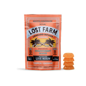 Tropical Lemonade x Ztrawberry Guava [10pk] (100mg) by Lost Farm
