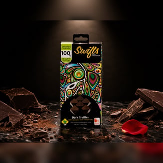 Dark Chocolate - Hybrid [10pk] (100mg) by Swifts