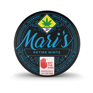 Raspberry [40pk] (100mg) by Mari's Mints