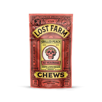 Grilled Peach x 707 Headband [10pk] (100mg) by Lost Farm