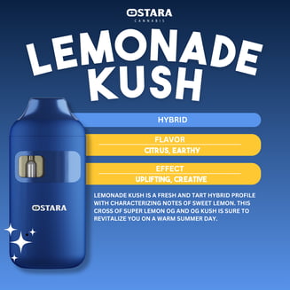 Lemonade Kush [1000mg] by Ostara Cannabis