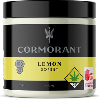 oz. Lemon Sorbet - 100 mg THC