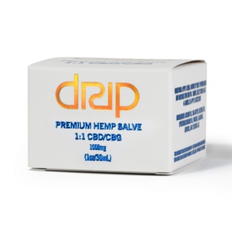 1:1 CBD/CBG Salve (1000mg) by DRIP Oils + Extracts