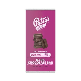 Dark Chocolate (225mg CBD) by Patsy's Hemp Candies